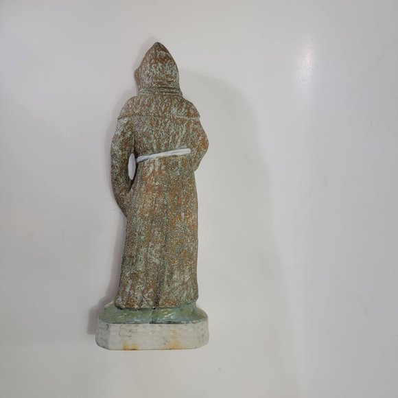 Figurine Monk Ekkehard Gourmet Gifts Selection Capodimonte Porcelain Italy 13" - Picture 5 of 6